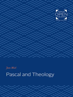 cover image of Pascal and Theology